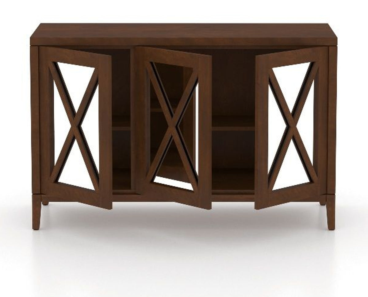 Canadel Buffet 5132 in 19 Cognac Washed, open view