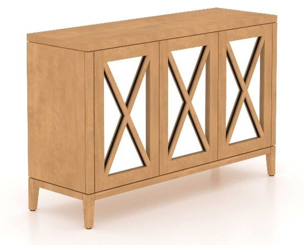 Canadel Buffet 5132 in 20 Caramel Washed, three-quarter view