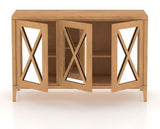 Canadel Buffet 5132 in 20 Caramel Washed, open view