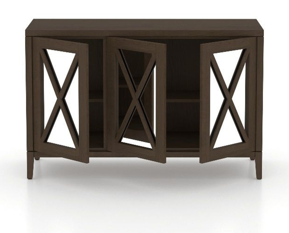 Canadel Buffet 5132 in 29 Hazelnut Washed, open view