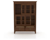 Canadel Farmhouse Buffet in Cognac Washed, open view