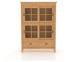 Canadel Farmhouse Buffet in Caramel Washed, front view
