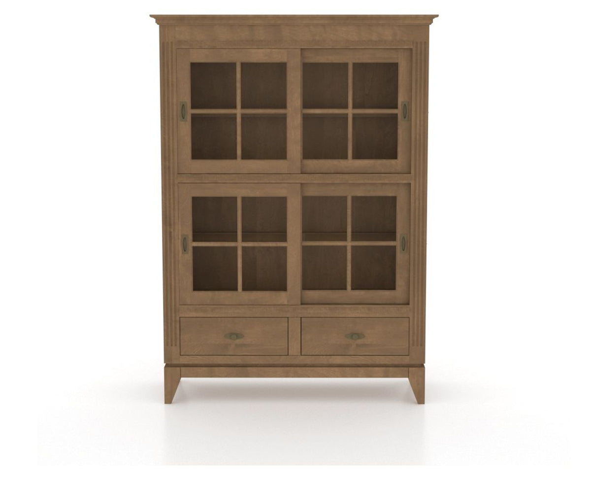 Canadel Farmhouse Buffet in Pecan Washed, front view