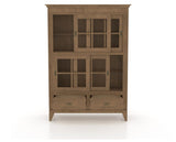 Canadel Farmhouse Buffet in Pecan Washed, open view