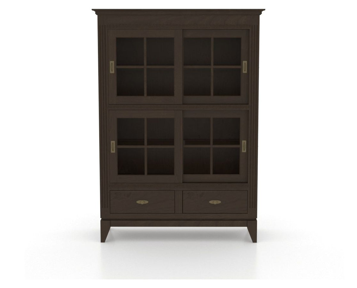 Canadel Farmhouse Buffet in Davy's Grey, front view