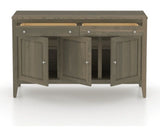 Canadel Shaker Buffet in Shadow, open view