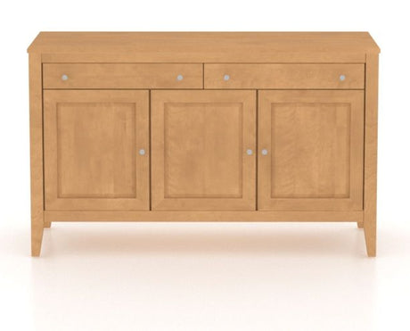 Canadel Shaker Buffet in Caramel Washed, front view