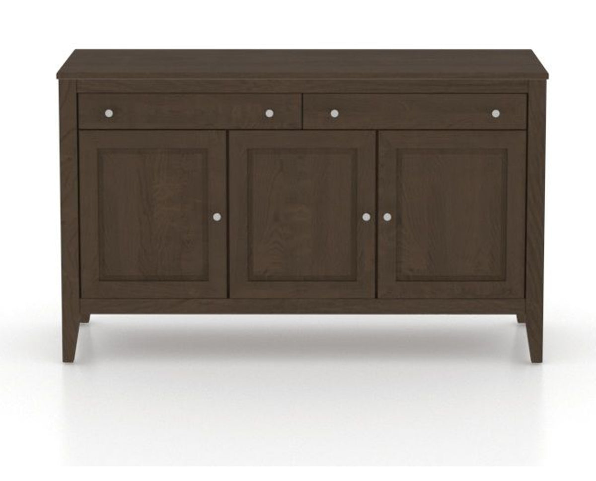 Canadel Shaker Buffet in Hazelnut Washed, front view