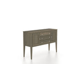 Canadel Stiletto Buffet in Shadow, three-quarter view