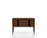 Canadel Stiletto Buffet in Cognac Washed, open view