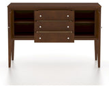 Canadel Stiletto Buffet in Cognac Washed, fully open view