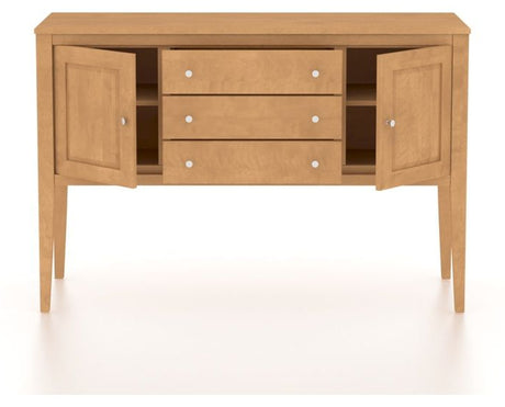 Canadel Stiletto Buffet in Caramel Washed, open view