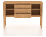 Canadel Stiletto Buffet in Caramel Washed, fully open view
