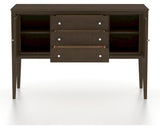 Canadel Stiletto Buffet in Hazelnut Washed, fully open view