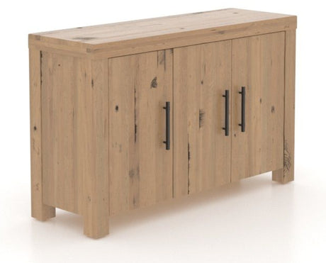 Canadel Loft Buffet 5434 in 20 Caramel Washed, three-quarter view