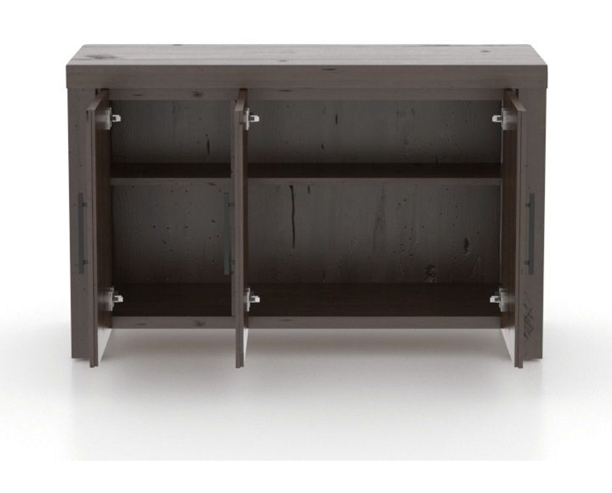 Canadel Loft Buffet 5434 in 29 Hazelnut Washed, fully open view