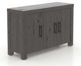 Canadel Loft Buffet 5434 in 59 Davy's Grey, three-quarter view