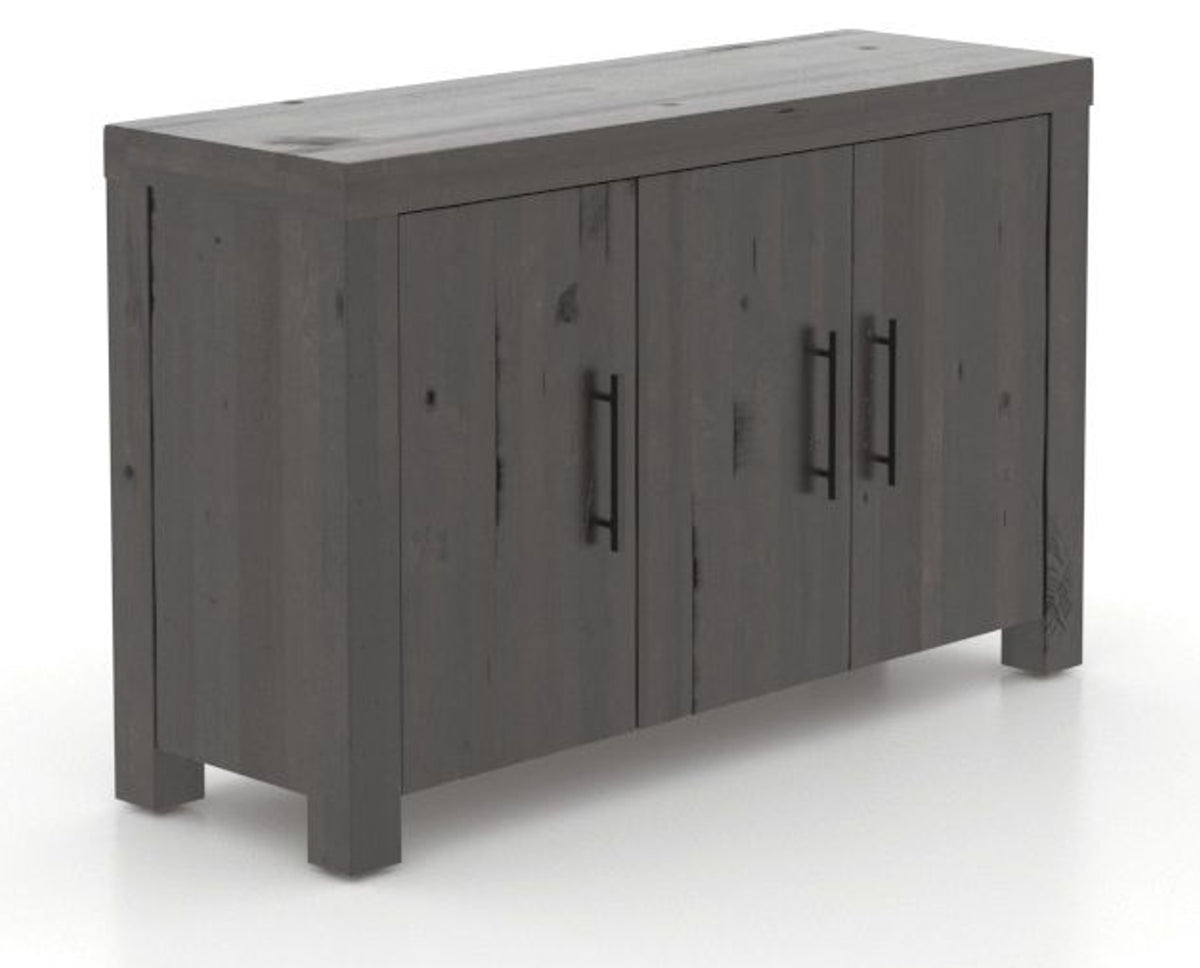 Canadel Loft Buffet 5434 in 59 Davy's Grey, three-quarter view