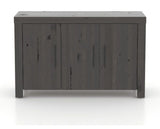 Canadel Loft Buffet 5434 in 59 Davy's Grey, front view