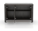 Canadel Loft Buffet 5434 in 59 Davy's Grey, fully open view