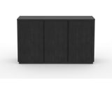 Canadel Modern Channel 58 Buffet in Dark Smoke, front view