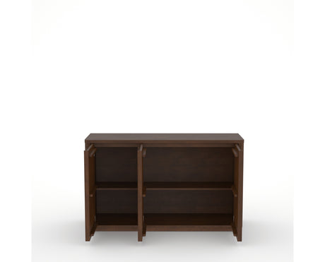 Canadel Modern Channel 58 Buffet in Cognac Washed, fully open view