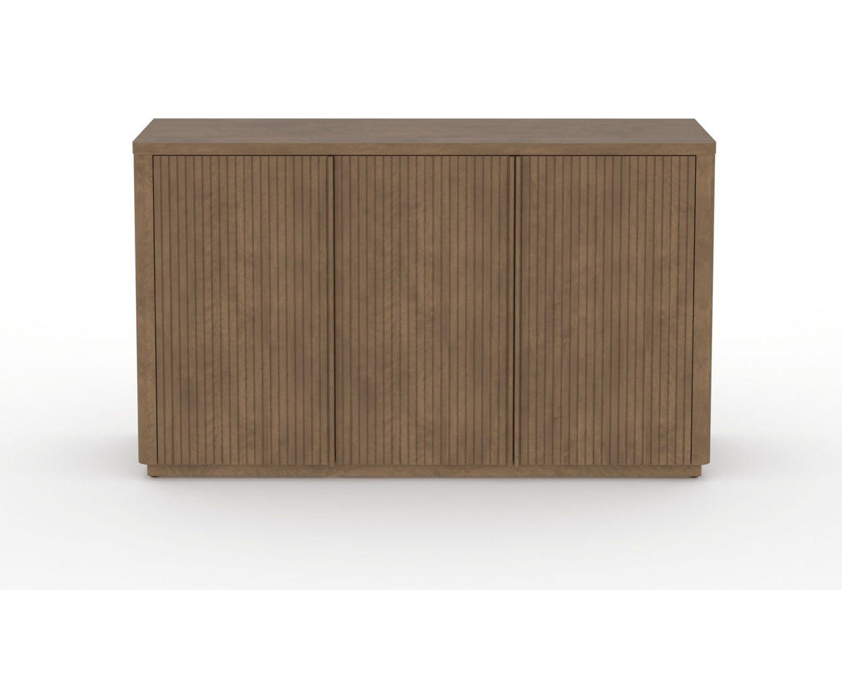 Canadel Modern Channel 58 Buffet in Pecan Washed, front view