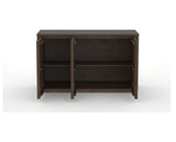 Canadel Modern Channel 58 Buffet in Hazelnut Washed, fully open view