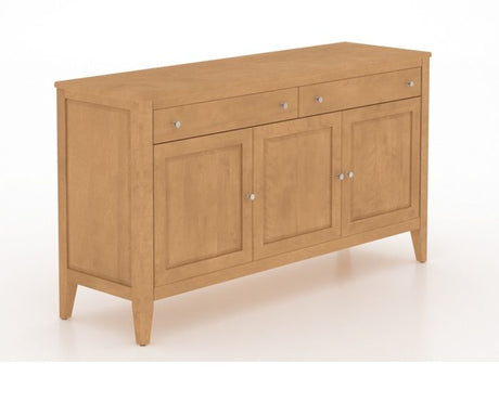Canadel Buffet 6000 in 20 Caramel Washed, three-quarter view