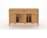 Canadel Buffet 6000 in 20 Caramel Washed, open view