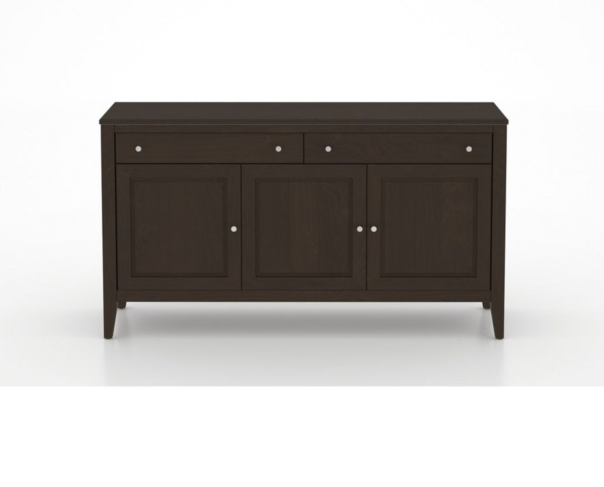 Canadel Buffet 6000 in 59 Davy's Grey, front view