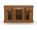 Canadel Buffet 6002 in Oak Washed, open view
