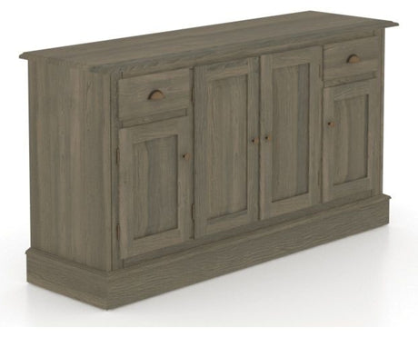Canadel Buffet 6002 in 08 Shadow, three-quarter view