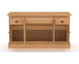 Canadel Buffet 6002 in 20 Caramel Washed, fully open view