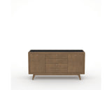Canadel Downtown Marlo Buffet in Pecan Washed, front view