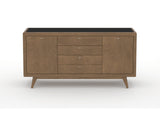 Canadel Downtown Marlo Buffet in Pecan Washed, front view