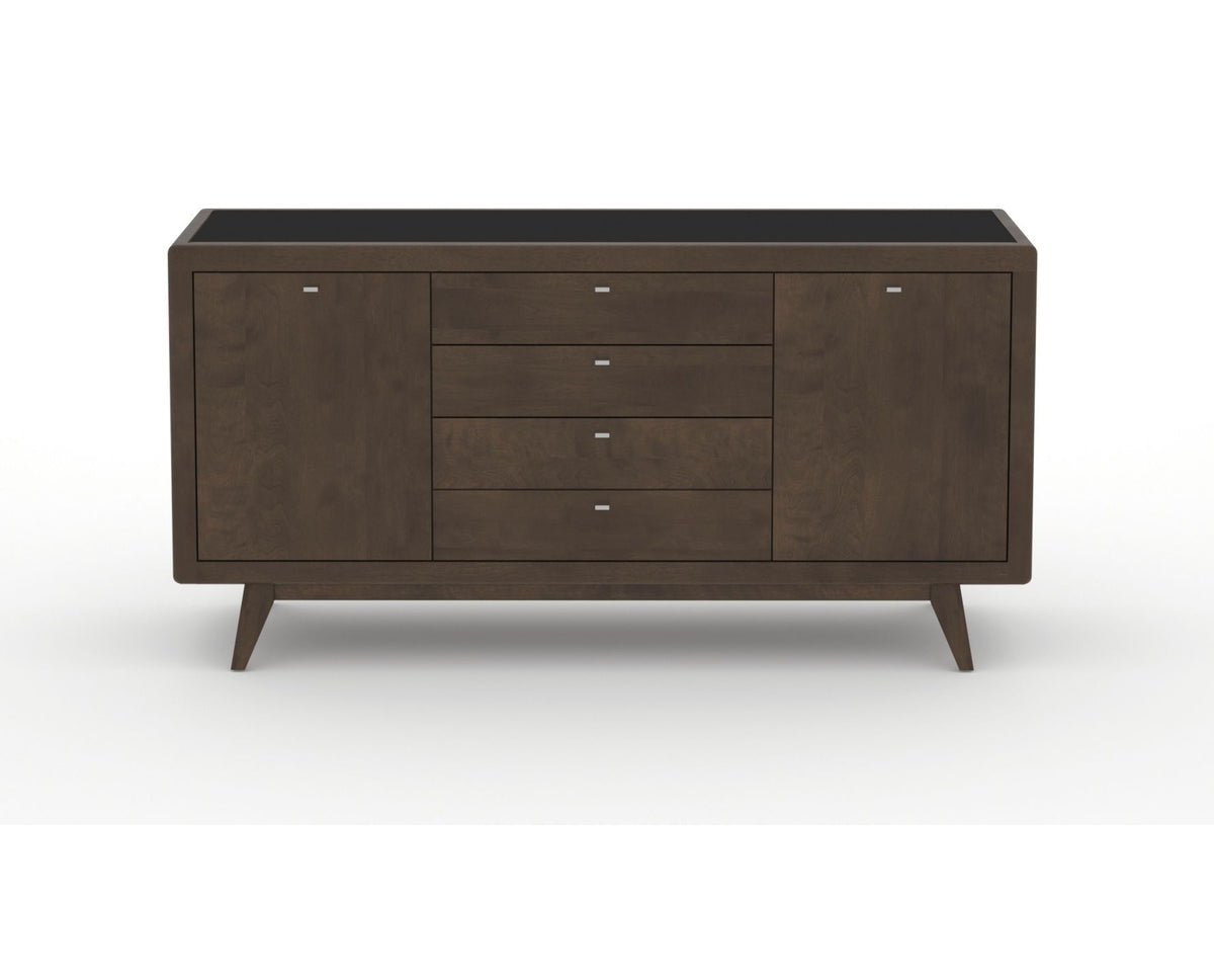 Canadel Downtown Marlo Buffet in Hazelnut Washed, front view