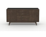 Canadel Downtown Marlo Buffet in Hazelnut Washed, front view