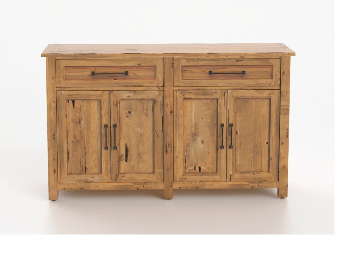 Canadel Champlain Buffet in Honey Washed, front view