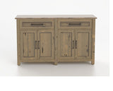 Canadel Champlain Buffet in Pecan Washed, front view