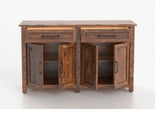 Canadel Champlain Buffet in Spice Washed, open view