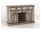 Canadel Champlain Colonial Buffet in Heritage Nature, three-quarter view