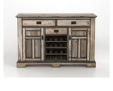 Canadel Champlain Colonial Buffet in Heritage Nature, front view