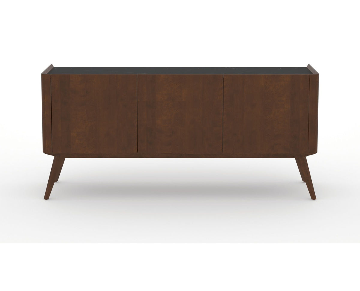 Canadel Downtown Legz Buffet in Pecan Washed, front view