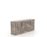 Canadel Loft Buffet 7032 in Shadow, three-quarter view