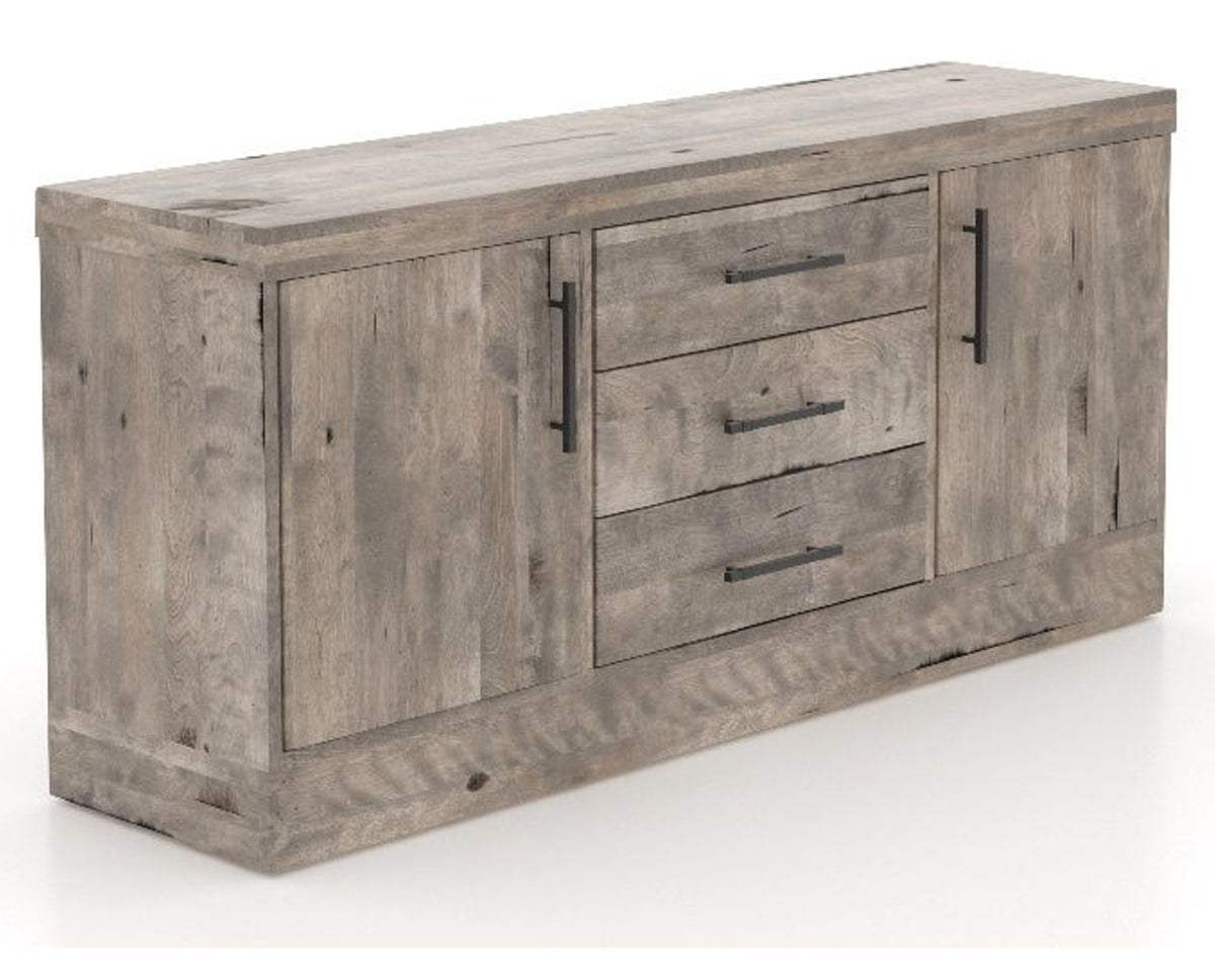 Canadel Loft Buffet 7032 in Shadow, three-quarter view