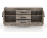Canadel Loft Buffet 7032 in Shadow, fully open view