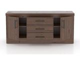 Canadel Loft Buffet 7032 in 19 Cognac Washed, open view