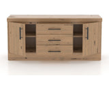 Canadel Loft Buffet 7032 in 20 Caramel Washed, open view
