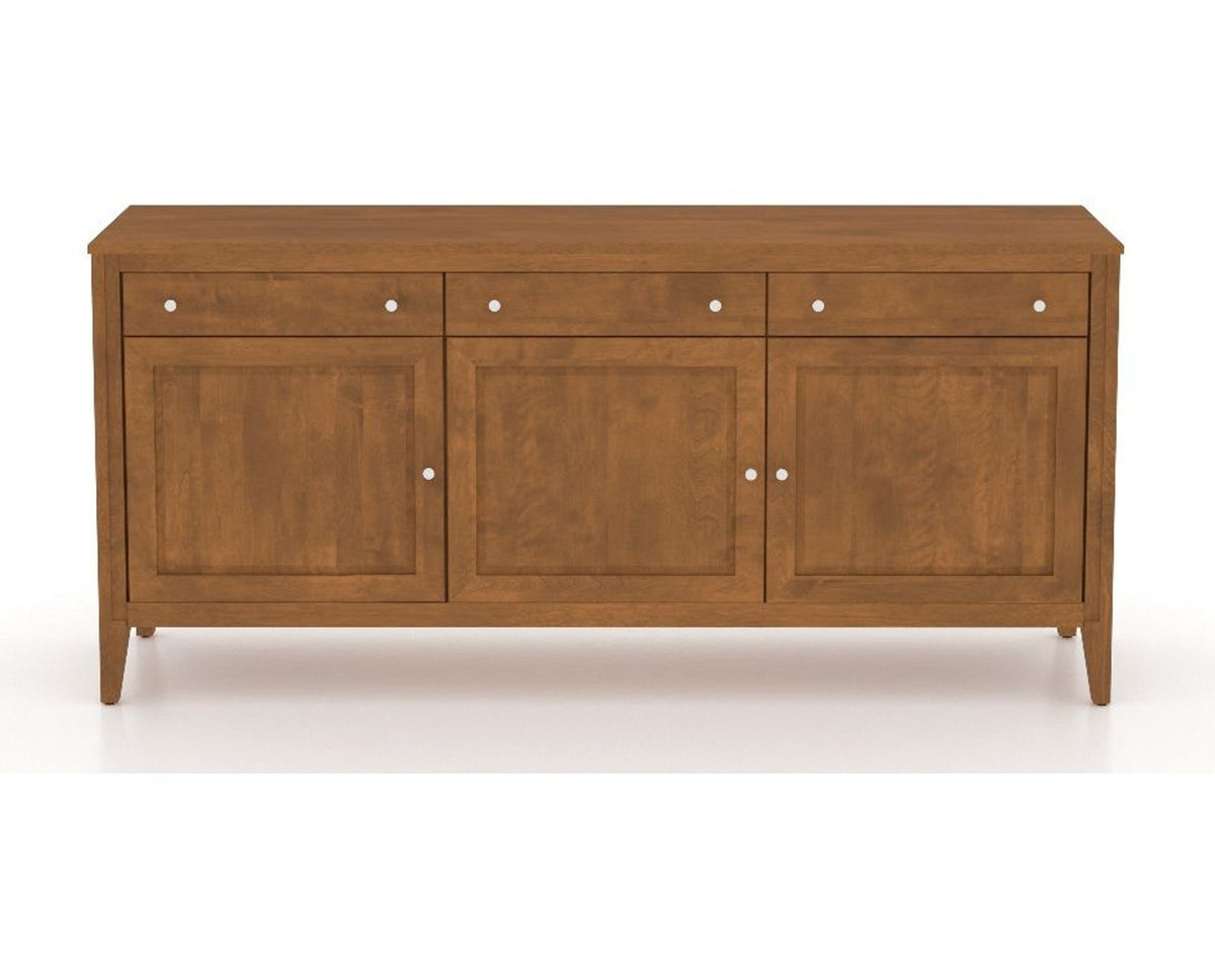 Canadel Buffet 7200 in Oak Washed, front view